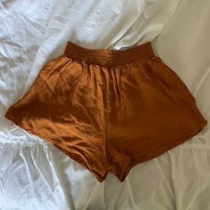 Flowy high waisted shorts